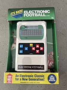 Basic Fun Retro Classic Handheld Electronic Football Game 2016 NEW SEALED - Picture 1 of 7