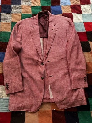 Chaqueta deportiva de lino Ermenehildo Zegna, 42 R Foto 1 de 4