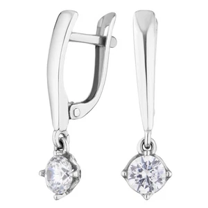 Ohrringe Ohrschmuck 925 Silber Zirkonia Stein Echtschmuck bei Secretforyou - Picture 1 of 4