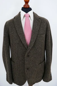 Camel Tweed Herbst Winter Sakko Gr.58 Schurwolle Polyester Bronze Top Zustand - Bild 1 von 9