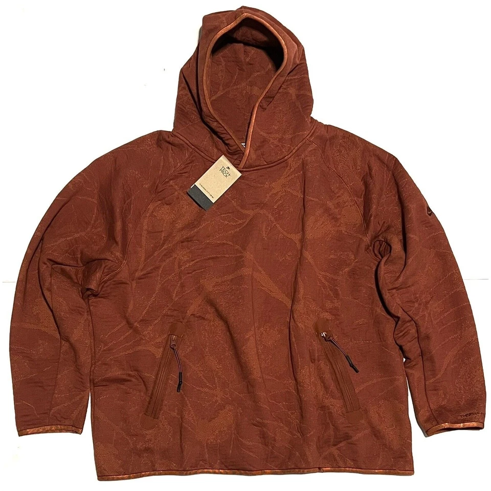 Nike NSW Therma-FIT ADV Tech Pack Floral Pullover Hoodie Sz 2XL XXL DQ4286-641