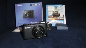 Canon PowerShot S110 12.1MP Digitalkamera Kamera black in OVP  getestet  Digicam - Bild 1 von 15