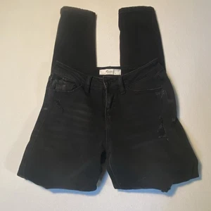 KanCan Estilo Jeans Stretch Damen 26 Distressed Skinny Black Wash - Bild 1 von 13