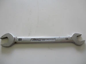 Vintage ELORA 100 WEST GERMANY 12mm & 13mm OPEN ENDED SPANNER - Picture 1 of 8
