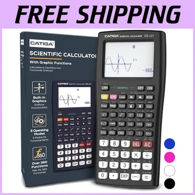 CS-121 Scientific Calculator for High School & College - Image 1 of 4