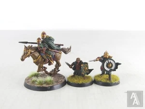 (5370) Armoured Eowyn & Pippin Mounted & On Foot Rohan Lord Of The Rings Hobbit - Picture 1 of 4