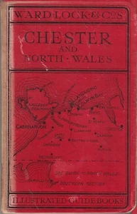 WARD LOCK RED GUIDE - CHESTER & NORTH WALES (NORTHERN) - 1939/40 - maps & plans - Picture 1 of 1