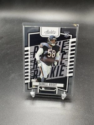 Darnell Wright Rookie 2023 Panini Absolute #148 RC Chicago Bears - Image 1 of 2