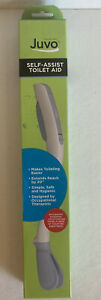 Juvo Toilet Self Assist Personal Cleaner Hygienic Caddy TP Wiper Wipe Clean Care