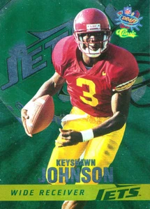 DRAFT-DAY JETS Keyshawn Johnson RC COWBOYS PANTHERS BUCS USC Trojaner - Bild 1 von 1