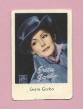 1957 Dutch Gum Card Autografbilder Greta Garbo