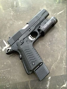 Recover Tactical Grip & Rail System for 1911 Springfield Armory Colors BK/TAN/OD - Picture 1 of 6
