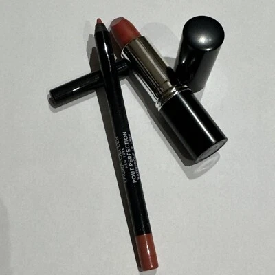 Laura Geller Italian Marble Lippenstift Strawberry Toffee & Tulip Lip Liner Set