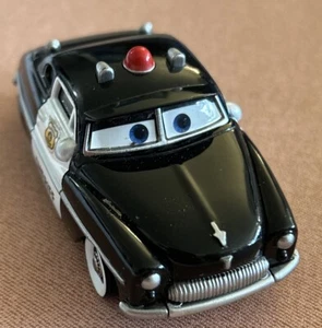 Sheriff Car Toy Mattel Disney Pixar Cars 49 Merc Black Diecast DKV 41 3,25”x1.5 - Picture 1 of 8