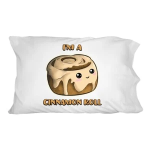 Funda de almohada novedosa I'm A Cinnamon Roll Kawaii - Imagen 1 de 3