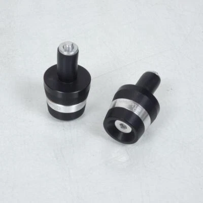 Paire embout guidon noir alu Lightech pour scooter Yamaha 400 X-Max R 2013 à - Photo 1/3
