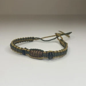 Green and Yellow Wrap Bracelet - Picture 1 of 3