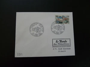 castle of Sedan overprinted CFA FDC Reunion Island 1971 - Picture 1 of 1