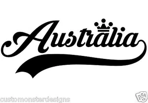 Australia Sticker... Australia Vinyl Wall Art Quote Decor Words Decals Sticker - Picture 1 of 2