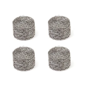 4xSchaumlanzen Filter Hochdruck Topf Düse Auto Edelstahl Silber Ersatz Werkzeug. - Picture 1 of 12