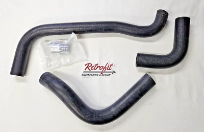 Universal LS Swap Radiator Hose Kit, LS1 LS2 LS3 Water Pump, Stock Rad 1.5" - Изображение 1 из 4