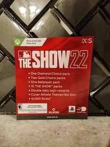 MLB The Show 22 - Diamond Choice Pack 10000 Stubs (Xbox One & Xbox Series X | S) - Picture 1 of 1