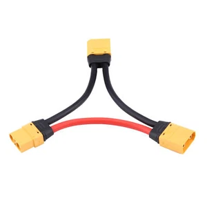 XT90 Connector In Series Harness 10 AWG Adapter Cable For ESC Batteries EOB - Picture 1 of 7