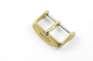 Fossil Buckle Clasp Buckle 22MM Gold Plated Vintage - Picture 1 of 1