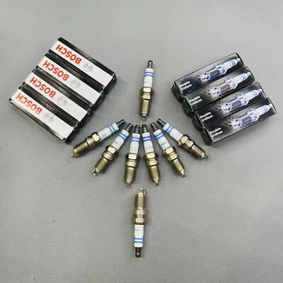 Bujía doble iridio original 9605 8 piezas para Ford Cadillac Lincoln Mazda Mercury Foto 1 de 4