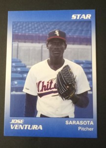 1990 Star Sarasota White Sox Jose Ventura RD #25