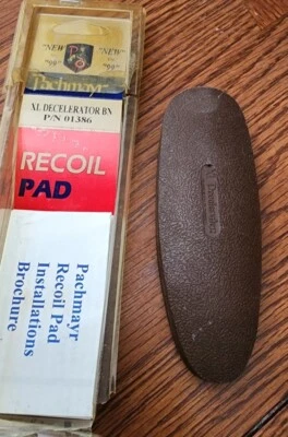 Pachmayr Decelerator XL #01386 Brown 1" Thick New OLD Stock - Image 1 of 4