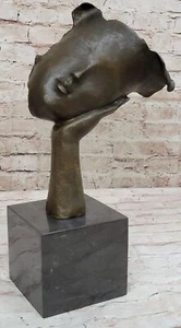 Igor Mitoraj Light of the Moon Moderne Bronze Skulptur Signiert Dali - Picture 1 of 10