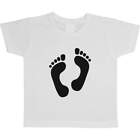 'Footprints' Children's / Kid's Cotton T-Shirts (TS041401)