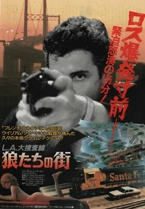 Mini póster de película To Live and Die in L.A. 1985 volante japonés Chirashi - Imagen 1 de 1