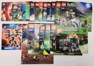 LEGO Manual de Instrucciones Lote de 23 - Surtido Varios - Sin Piezas - Imagen 1 de 1