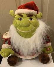 RARE Hallmark Shrek The Halls Ogre Claus Santa with Sound 2008 New Tag Attached