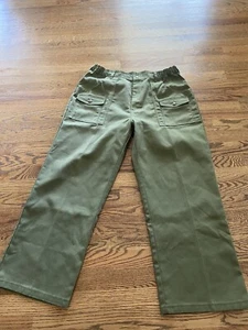 Vtg Boy Scouts of America Pants Mens 36x26 Green Hiking Outdoor Official Uniform - Picture 1 of 10