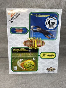 Deportes completos de doble valor - Fútbol interior / David Cup Tenis - Caja grande CD-ROM - Imagen 1 de 4