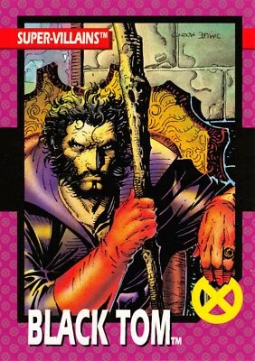 BLACK TOM / X-Men Series 1 (Impel 1992) BASE Trading Card #61 - Image 1 of 2