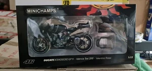 Minichamps 1/12 Scale 122 110876 Ducati Desmosedici Valencia test 2010 Rossi - Picture 1 of 7