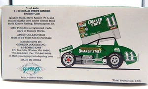 1997 1/25 Diecast GMP SPRINT CAR Steve Kinser #11 Quaker State (RTC1146) - Picture 1 of 8