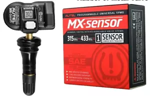 2 NEW Autel MX-SENSOR Universal Programmable TPMS Sensors 315 & 433MHz FREE SHIP - Picture 1 of 1