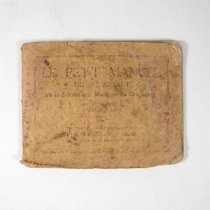 U347 LE PETIT MANUEL DU NEGOCIANT HERVE ET FILS LIBRO LIBRETTO ANTICO FRANCESE - Foto 1 di 7