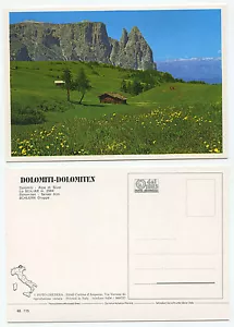 24101 - Seiser Alm - Schlern - Alpe di Siusi - Lo Sciliar - alte Ansichtskarte - Bild 1 von 1