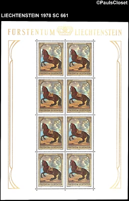 LIE 1978 SC 661 SEMENTAL NEGRO DE JOHANN HAMILTON 80 rp (8) SHT MULTI MNH OG VF Foto 1 de 2