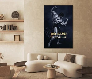 Arte de pared con impresión de póster o lienzo sin marco para hacer ejercicio (póster motivacional) - Imagen 1 de 3
