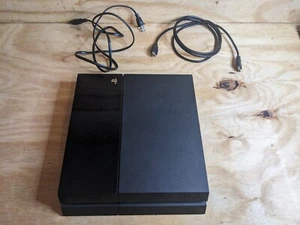 Sony PlayStation 4 500GB Spielekonsole - Schwarz - CUH-115A FÜR TEILE EINSCHALTEN - Bild 1 von 7