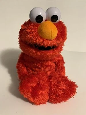 Bilingüe Elmo Hasbro Plaza Sésamo Amor para Abrazar Español Inglés Beso 14” Foto 1 de 4