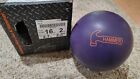 Boule de bowling réactive solide violet qualité 1ère | 16 livres | broche 2-3"