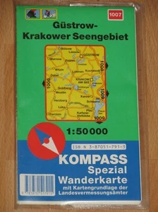 Güstrow-Krakower-Seengebiet - Kompass Spezial-Wanderkarte - Mit Kompass Lexikon - Imagen 1 de 3